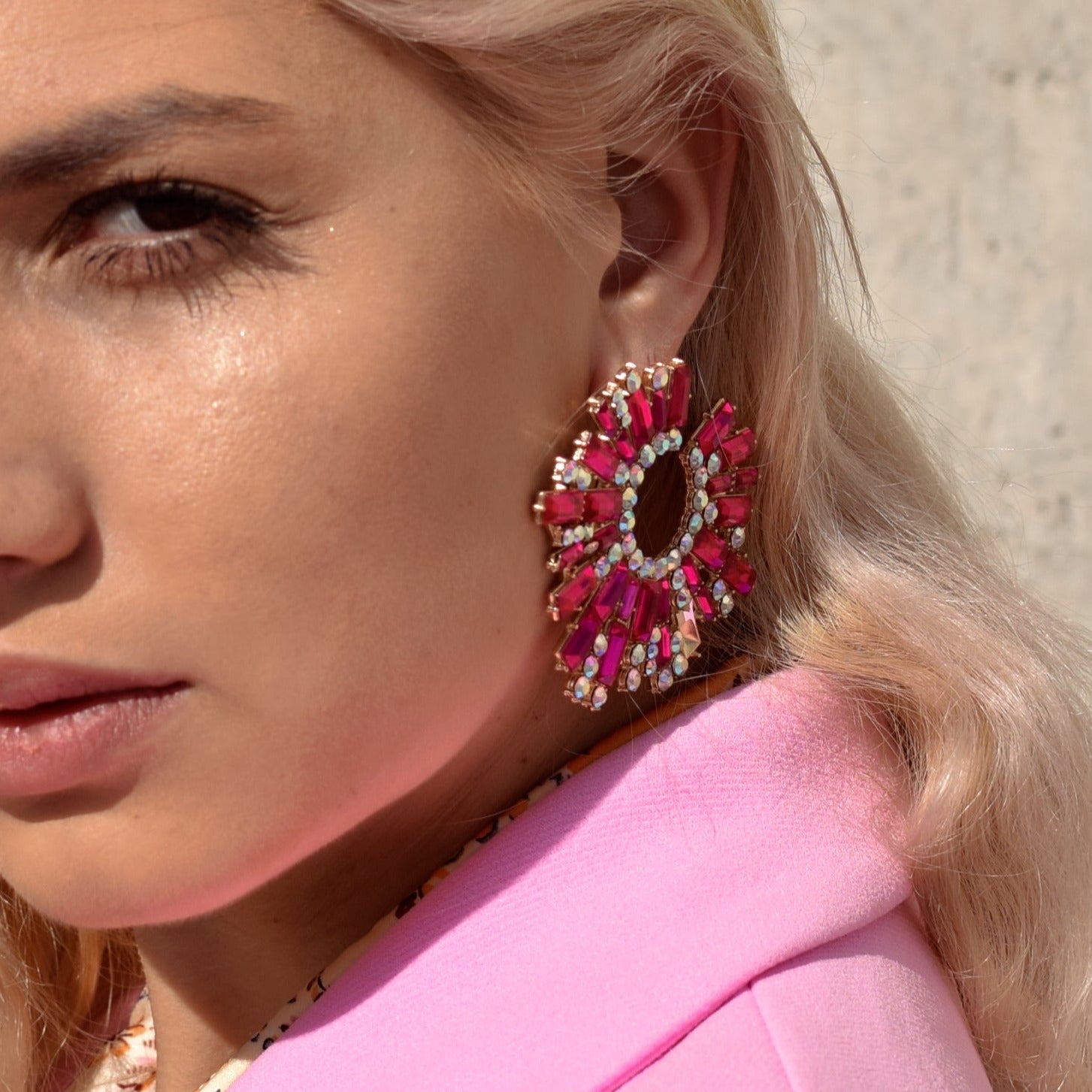 Orecchini CRYSTAL PINK