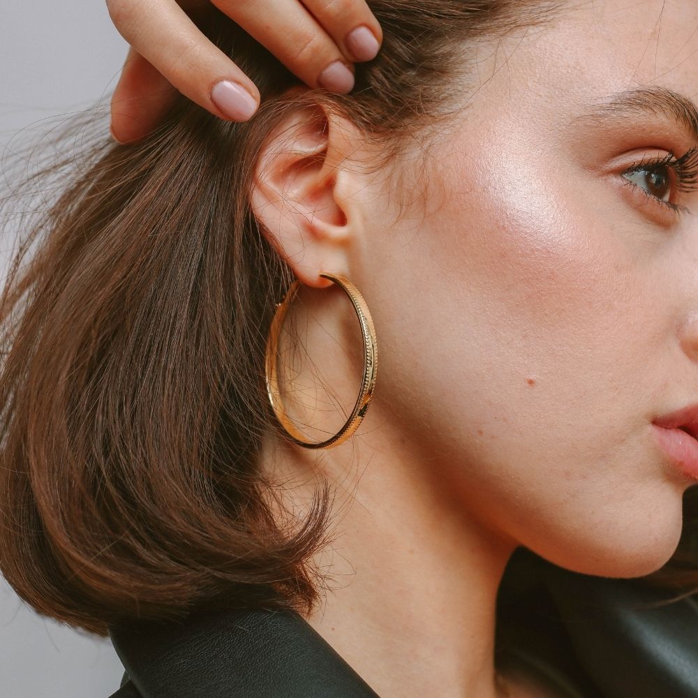 Orecchini GOLD HOOPS