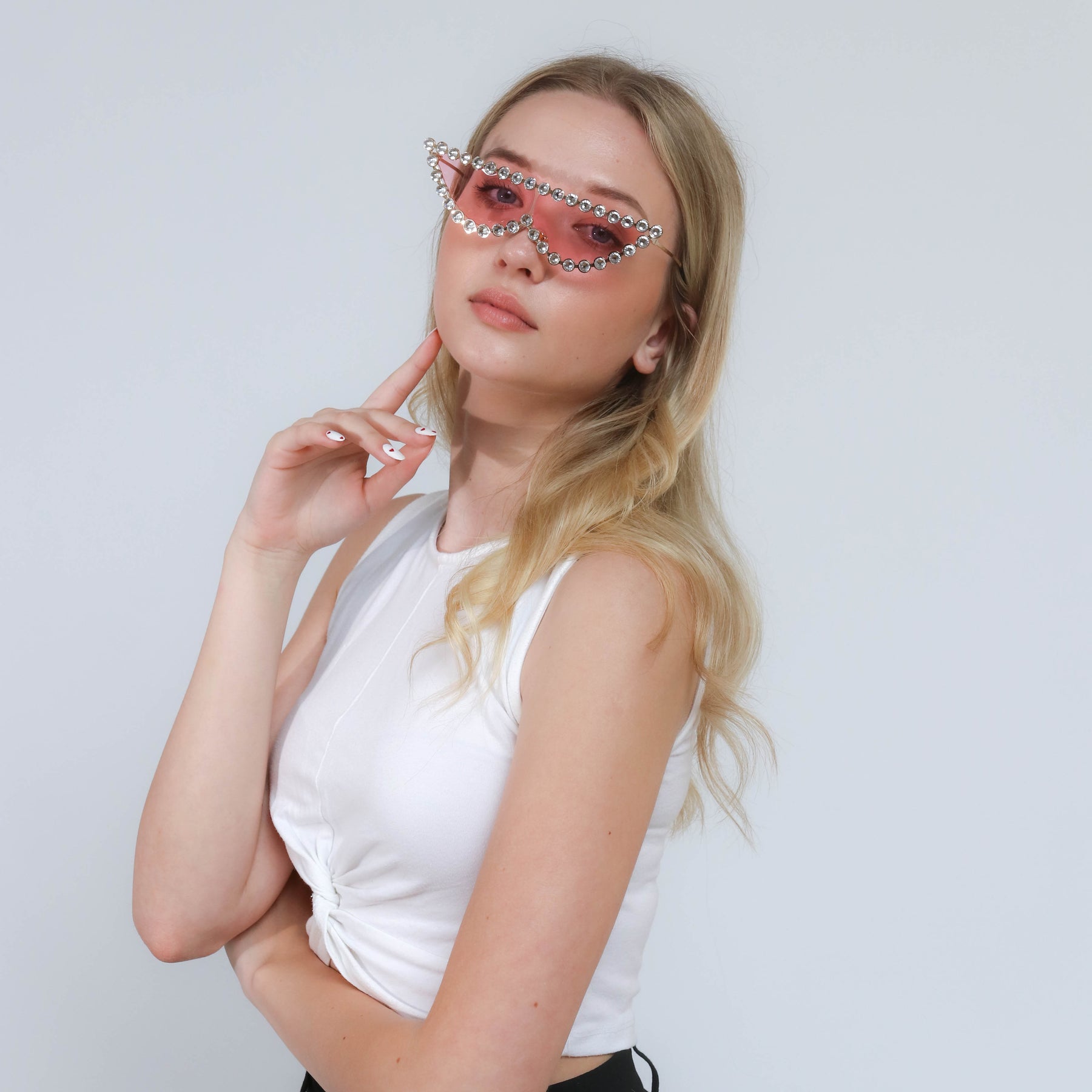 Occhiali da sole LYN PINK