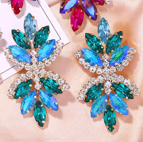 Orecchini FLOREALE BLUE