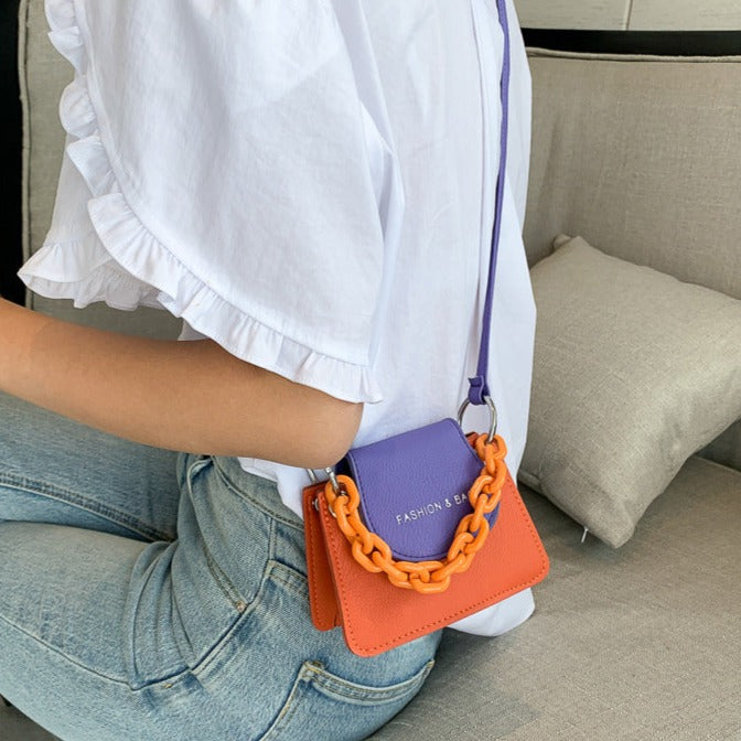 Borsa OYA PURPLE&ORANGE
