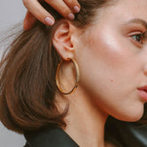 Orecchini GOLD HOOPS
