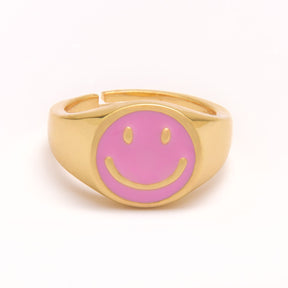 Anello PINK SMILEY